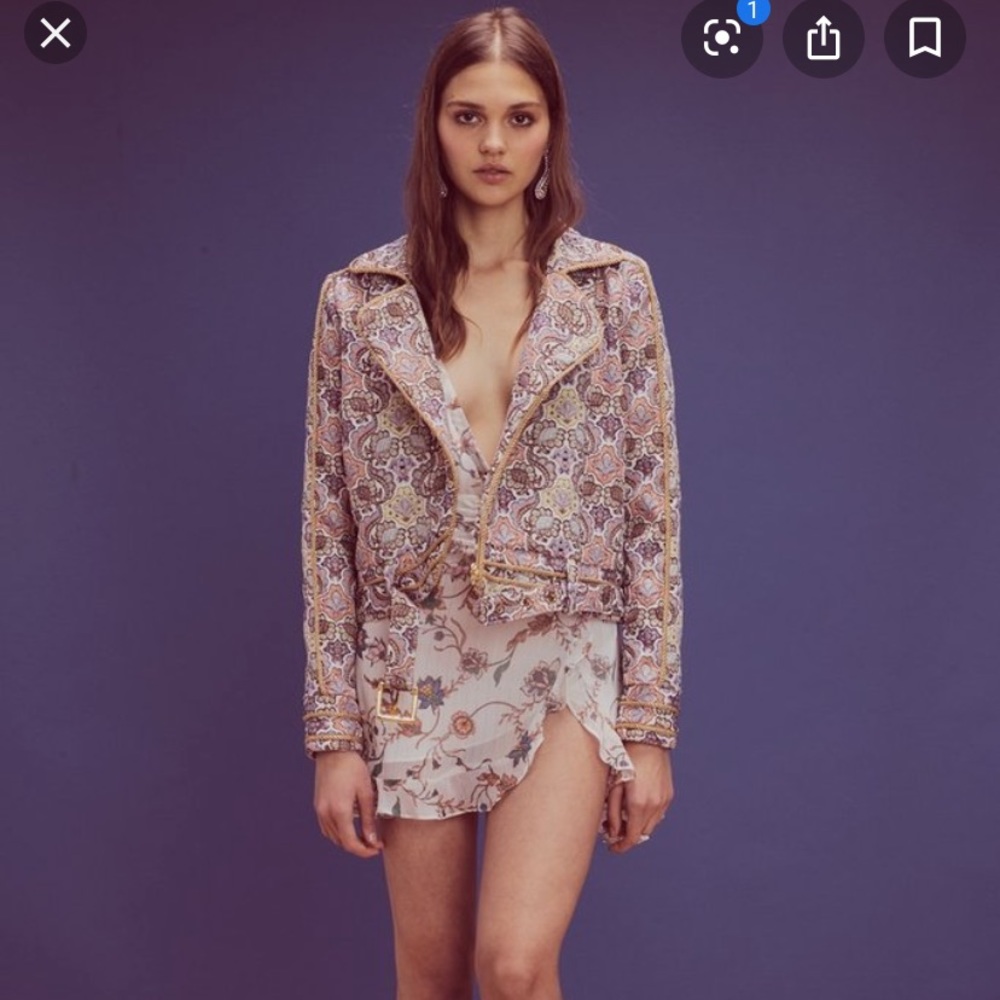 For Love and Lemons Brocade Jacket